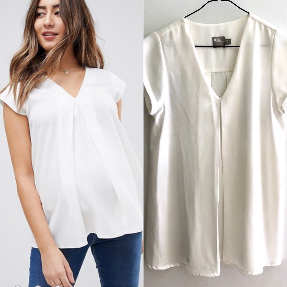 ASOS V-neck Maternity Swing Blouse